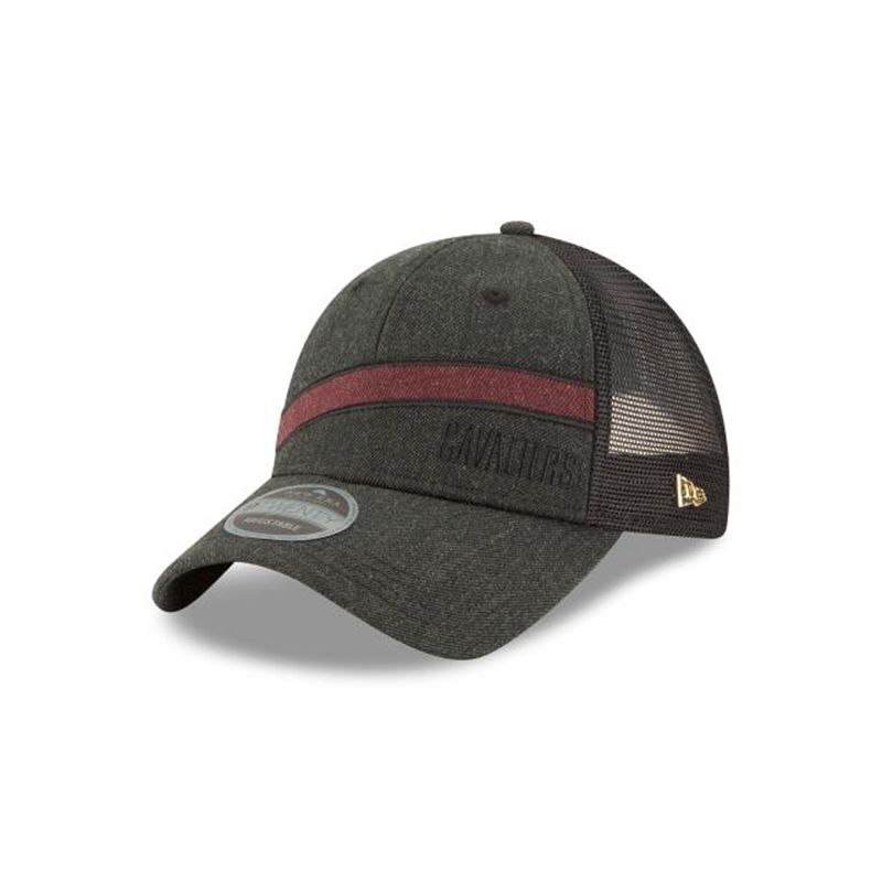 NBA Cleveland Cavaliers Trucker Scale 9Twenty Adjustable (DSJ1668) - Black New Era Caps